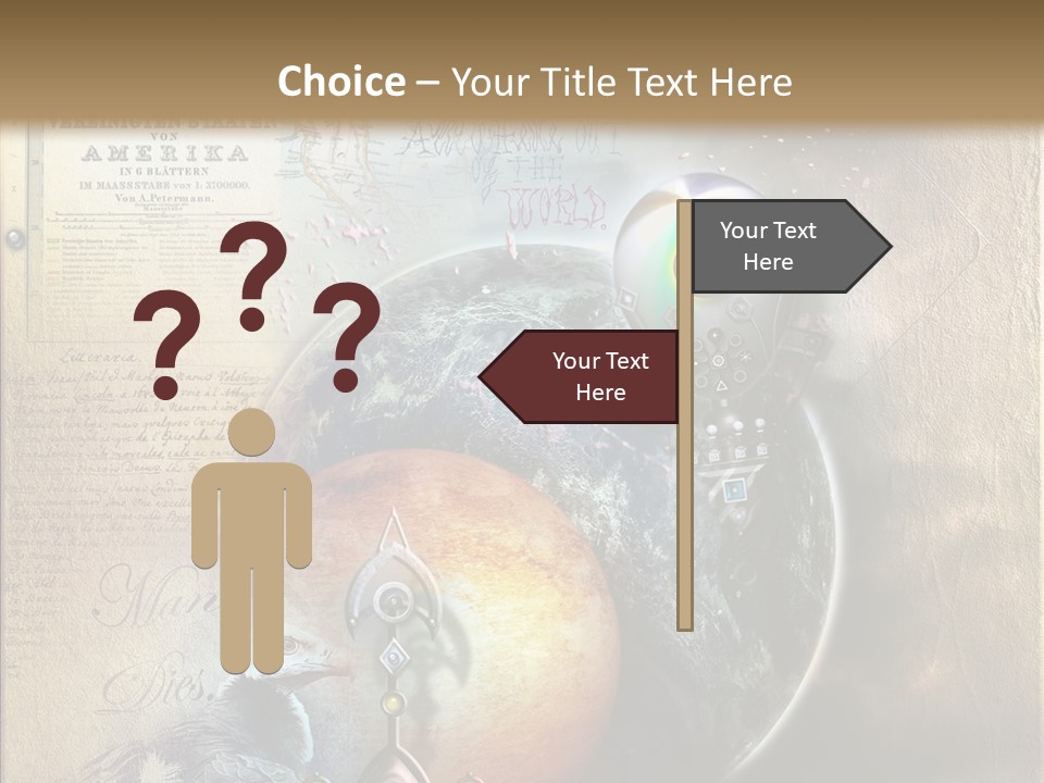 Mysterious Abstract Dream PowerPoint Template