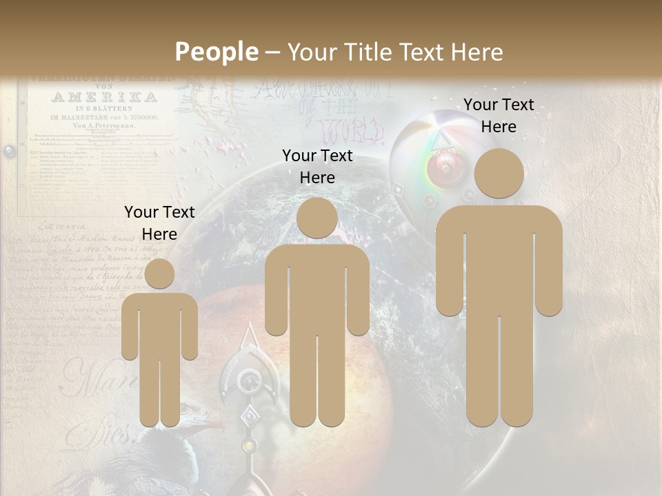 Mysterious Abstract Dream PowerPoint Template