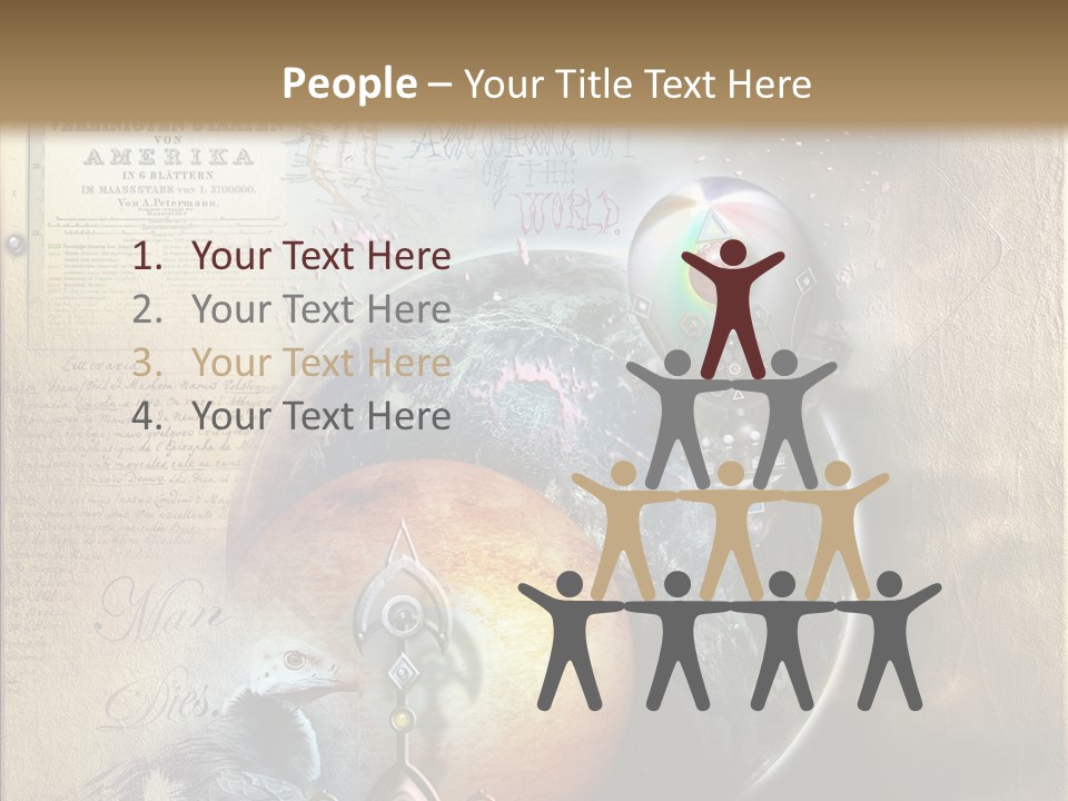 Mysterious Abstract Dream PowerPoint Template