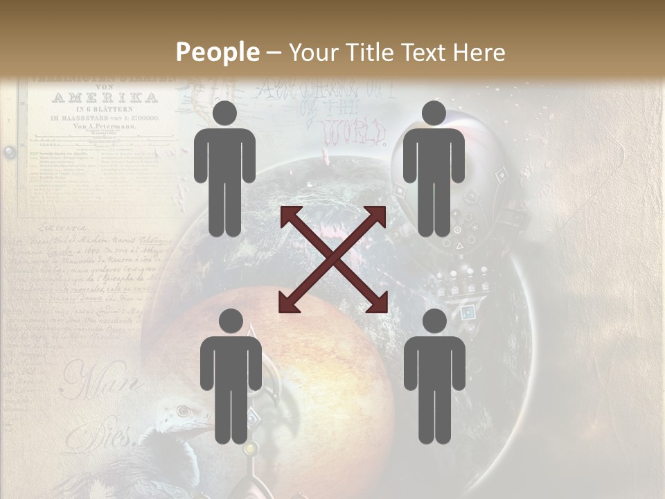 Mysterious Abstract Dream PowerPoint Template