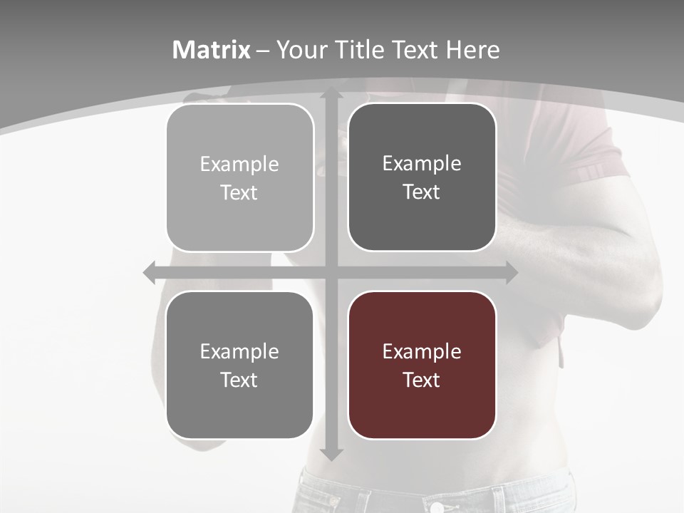 Sexy Male Man PowerPoint Template