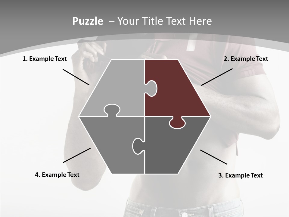 Sexy Male Man PowerPoint Template