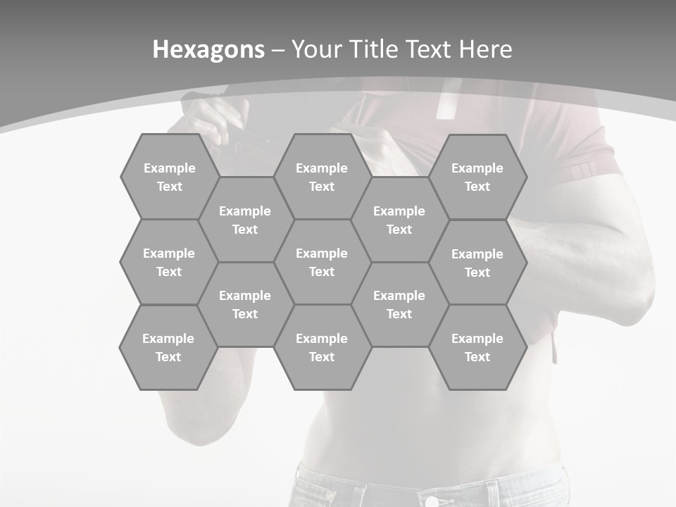 Sexy Male Man PowerPoint Template