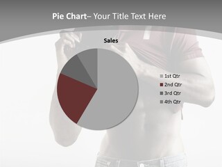 Sexy Male Man PowerPoint Template