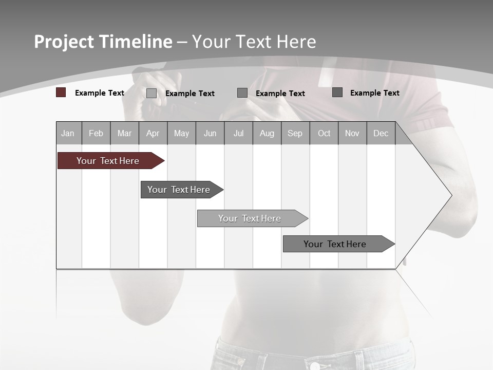 Sexy Male Man PowerPoint Template