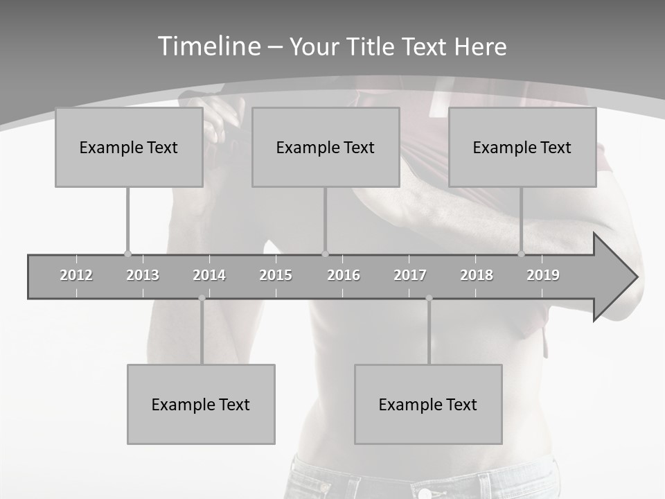 Sexy Male Man PowerPoint Template