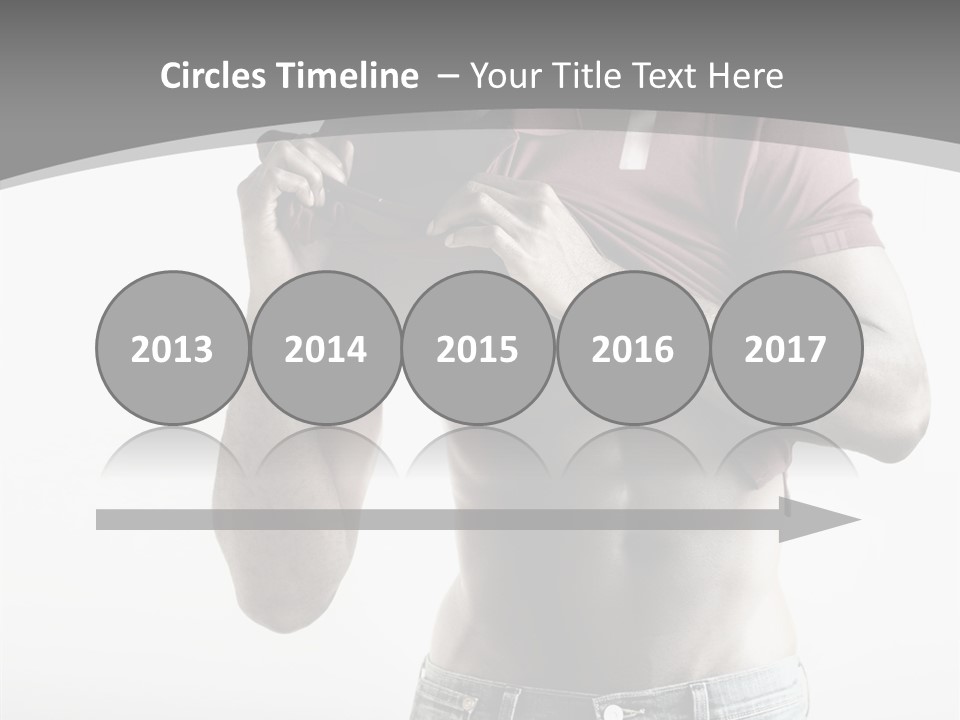 Sexy Male Man PowerPoint Template