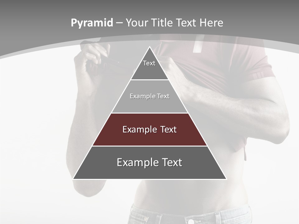 Sexy Male Man PowerPoint Template