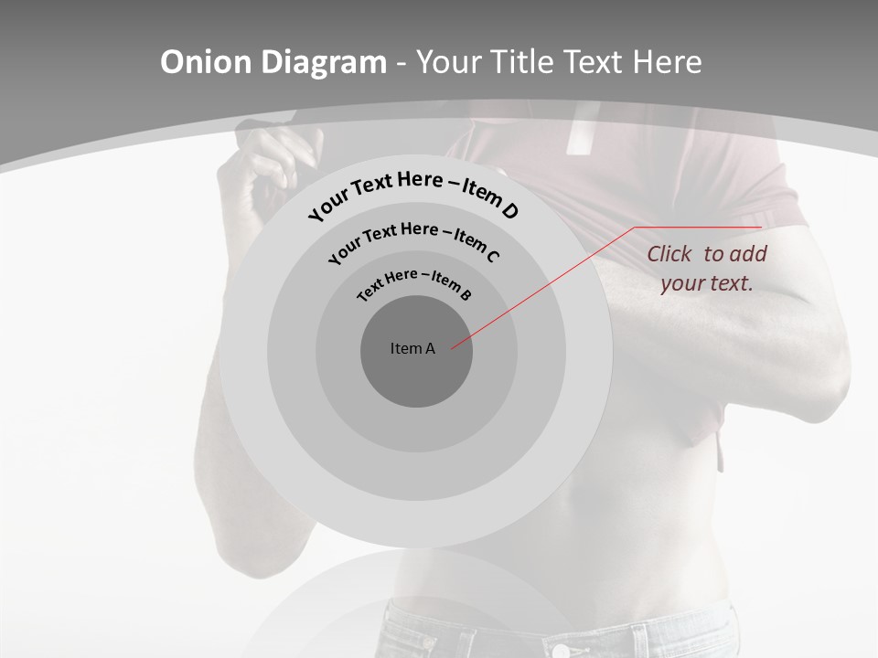 Sexy Male Man PowerPoint Template