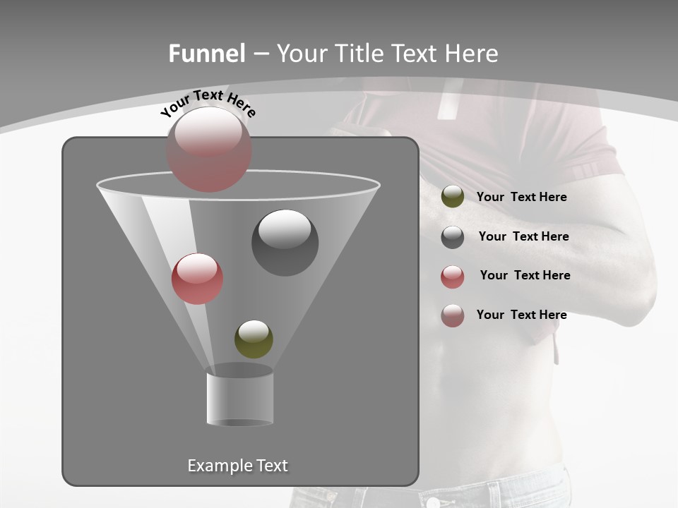 Sexy Male Man PowerPoint Template