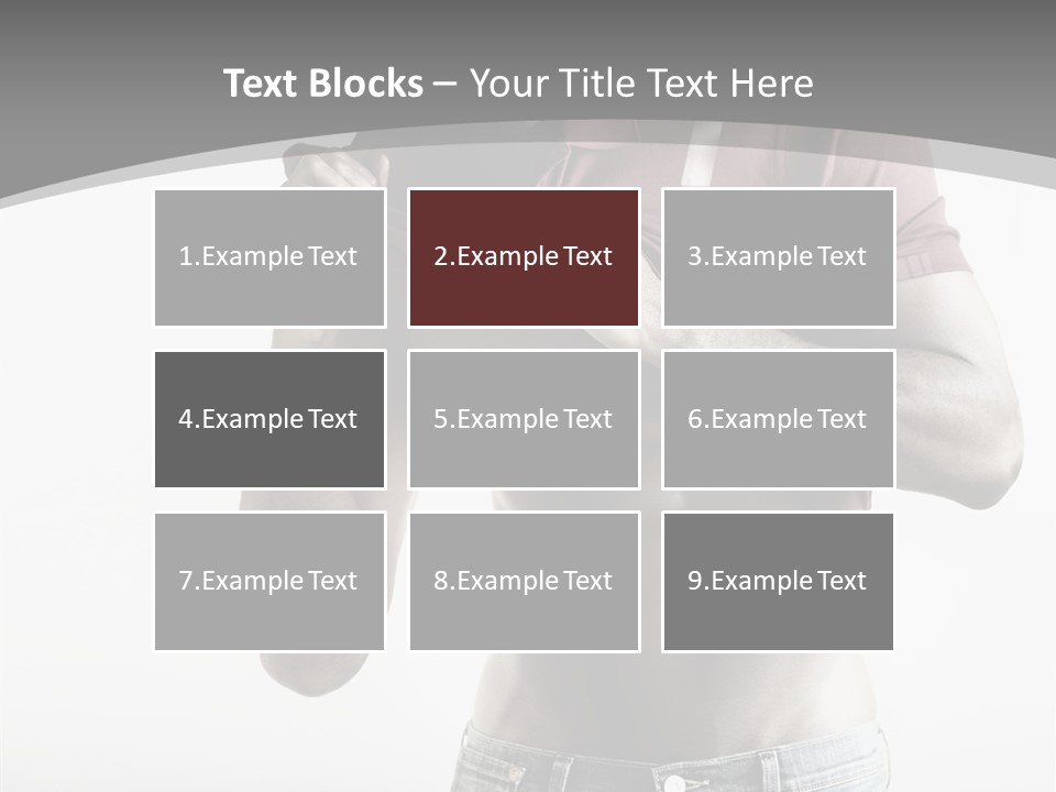 Sexy Male Man PowerPoint Template