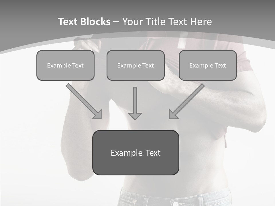 Sexy Male Man PowerPoint Template