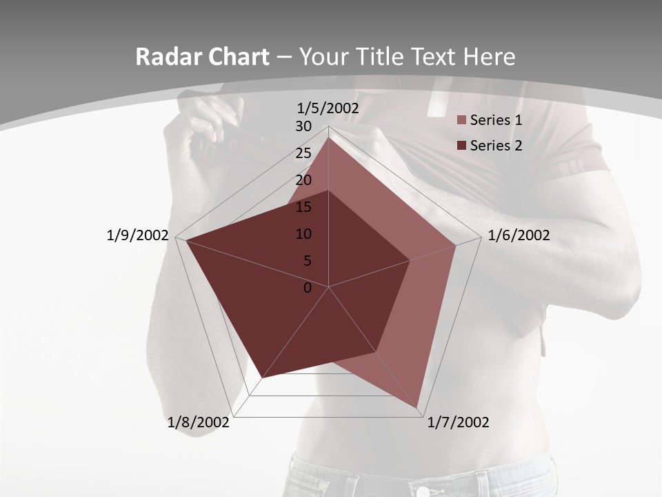 Sexy Male Man PowerPoint Template
