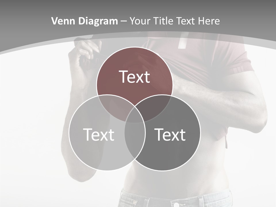 Sexy Male Man PowerPoint Template