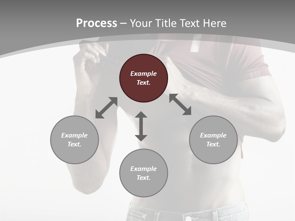 Sexy Male Man PowerPoint Template