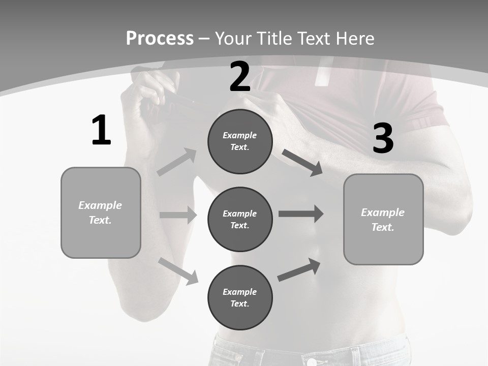 Sexy Male Man PowerPoint Template