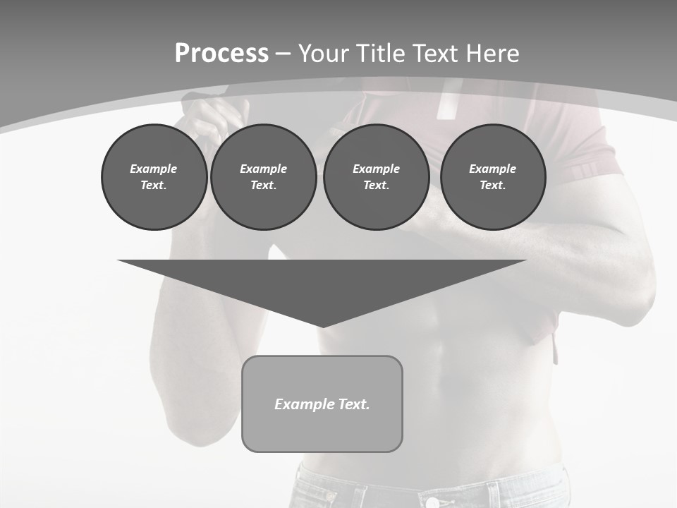 Sexy Male Man PowerPoint Template