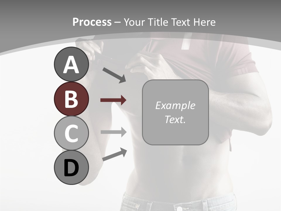 Sexy Male Man PowerPoint Template