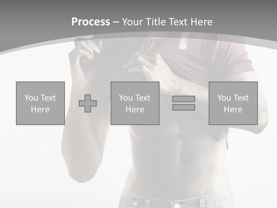 Sexy Male Man PowerPoint Template