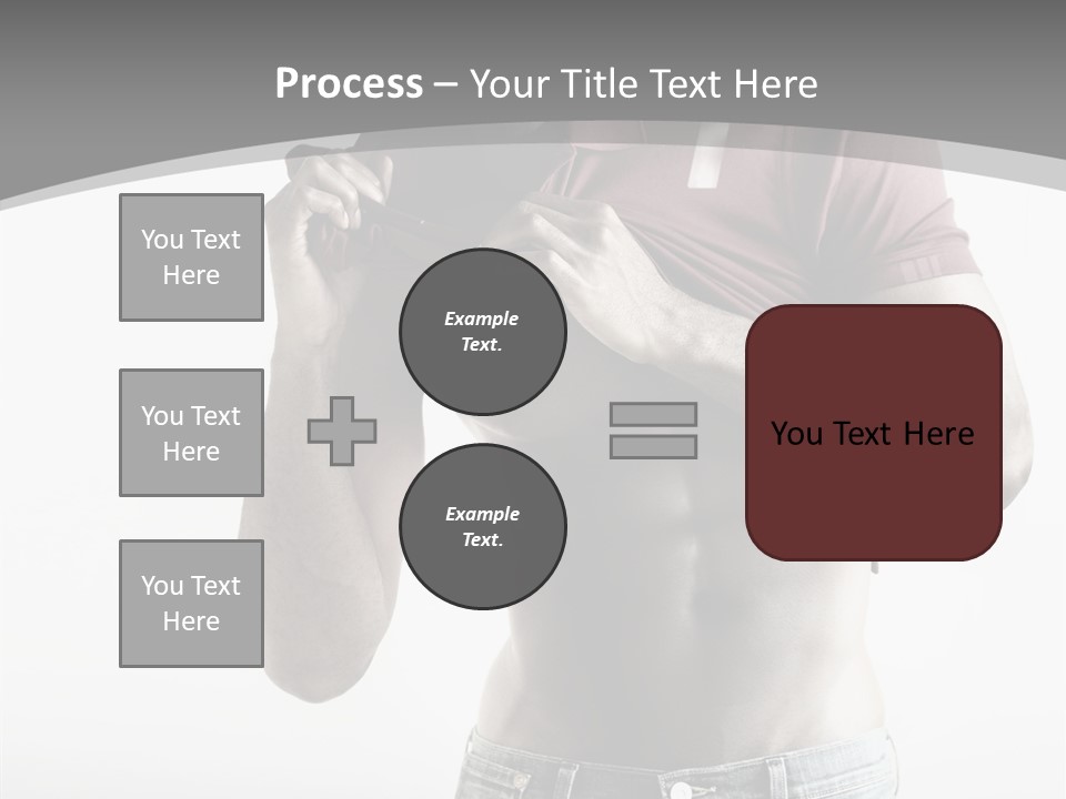 Sexy Male Man PowerPoint Template
