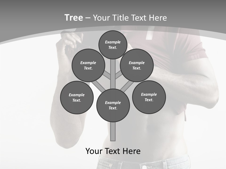 Sexy Male Man PowerPoint Template
