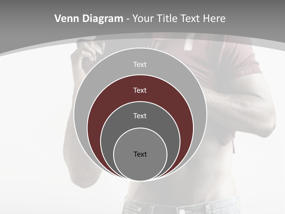 Sexy Male Man PowerPoint Template