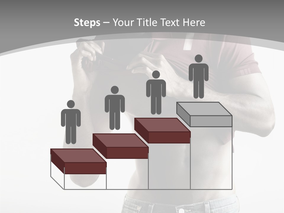 Sexy Male Man PowerPoint Template