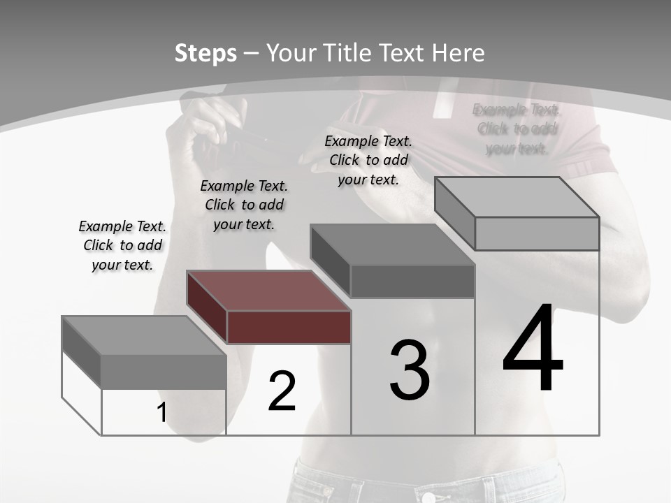 Sexy Male Man PowerPoint Template