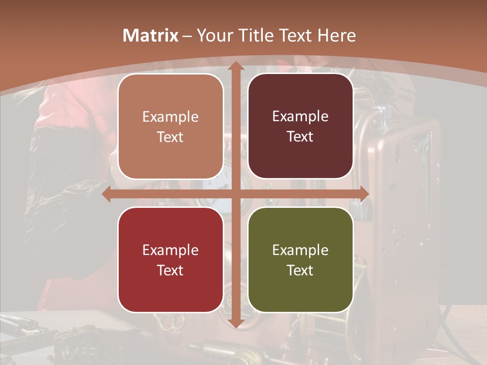 Indoors Adolescence Length PowerPoint Template