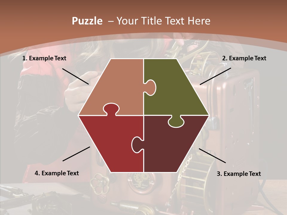 Indoors Adolescence Length PowerPoint Template