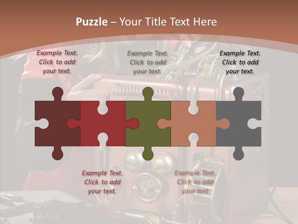 Indoors Adolescence Length PowerPoint Template