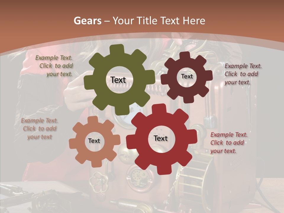 Indoors Adolescence Length PowerPoint Template