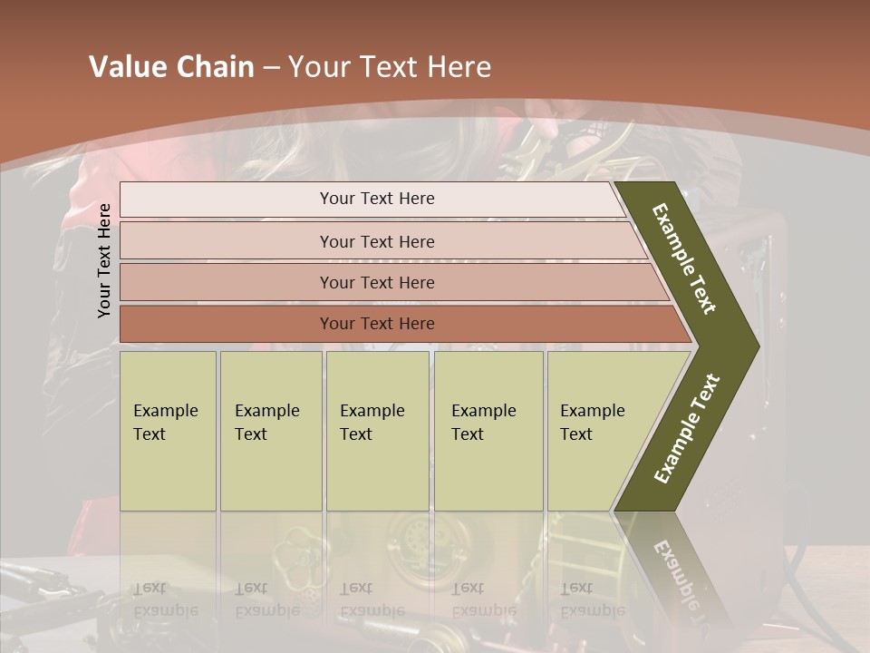Indoors Adolescence Length PowerPoint Template