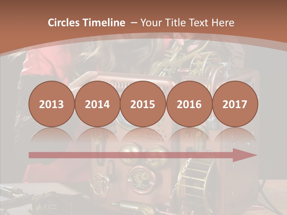 Indoors Adolescence Length PowerPoint Template