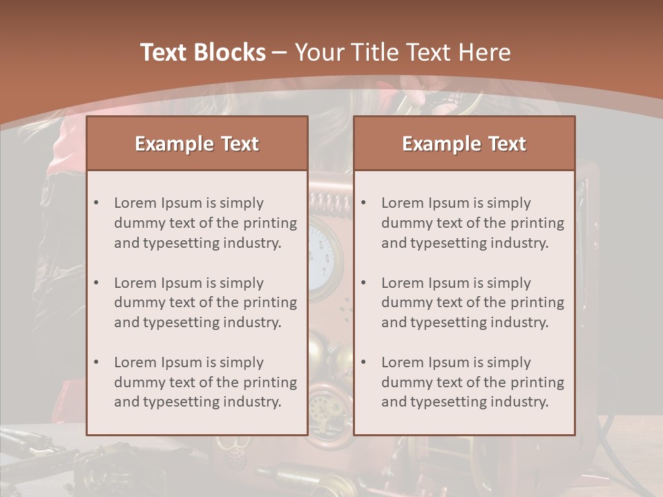 Indoors Adolescence Length PowerPoint Template