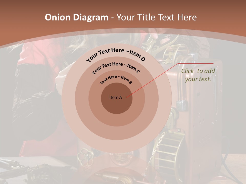 Indoors Adolescence Length PowerPoint Template