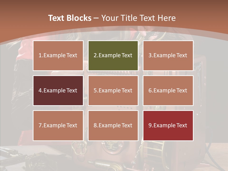 Indoors Adolescence Length PowerPoint Template