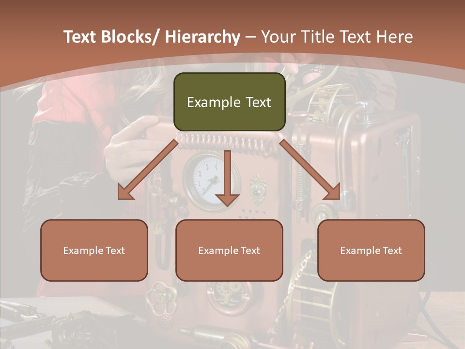 Indoors Adolescence Length PowerPoint Template