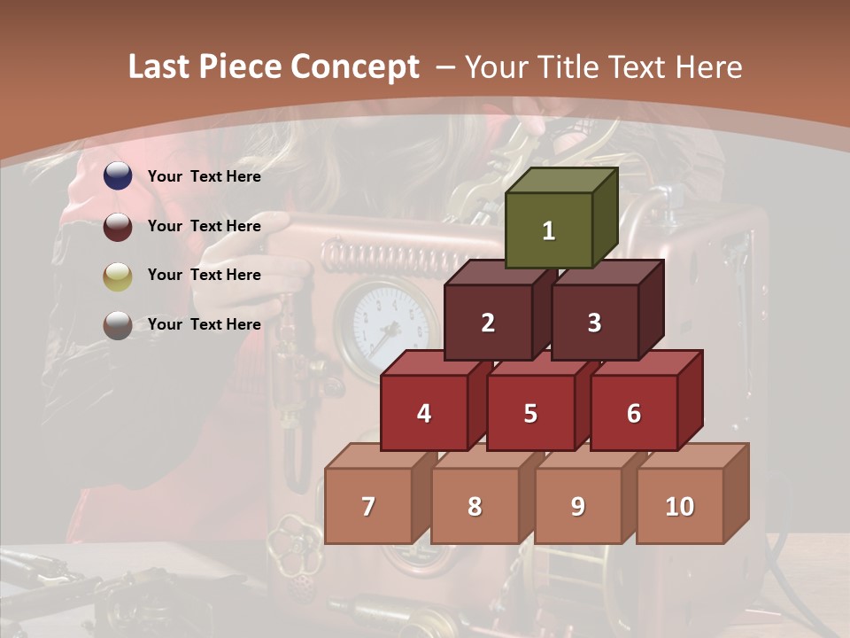 Indoors Adolescence Length PowerPoint Template