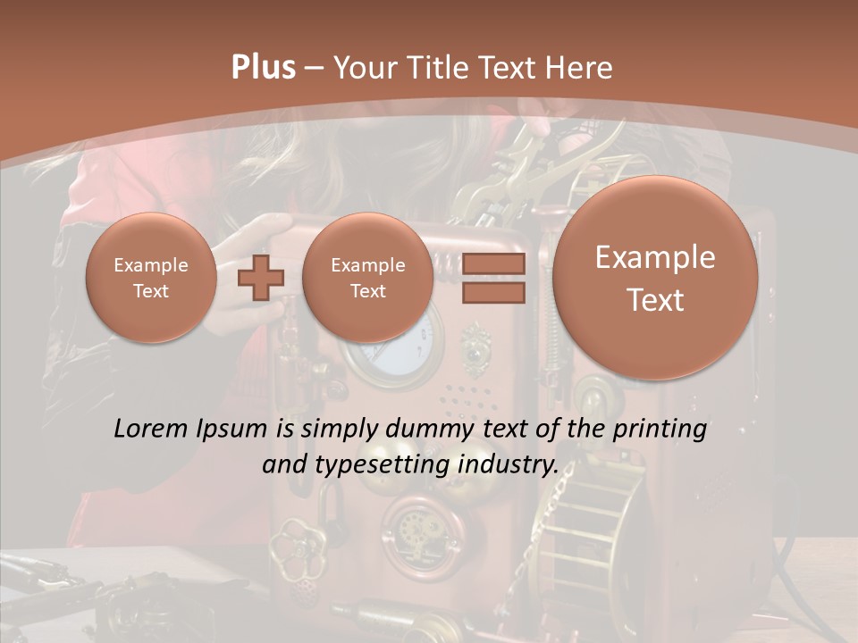 Indoors Adolescence Length PowerPoint Template