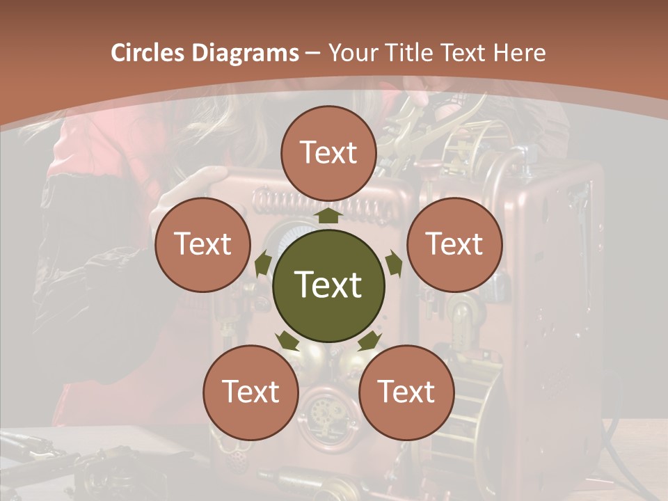 Indoors Adolescence Length PowerPoint Template