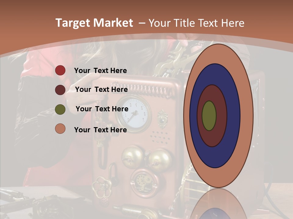 Indoors Adolescence Length PowerPoint Template