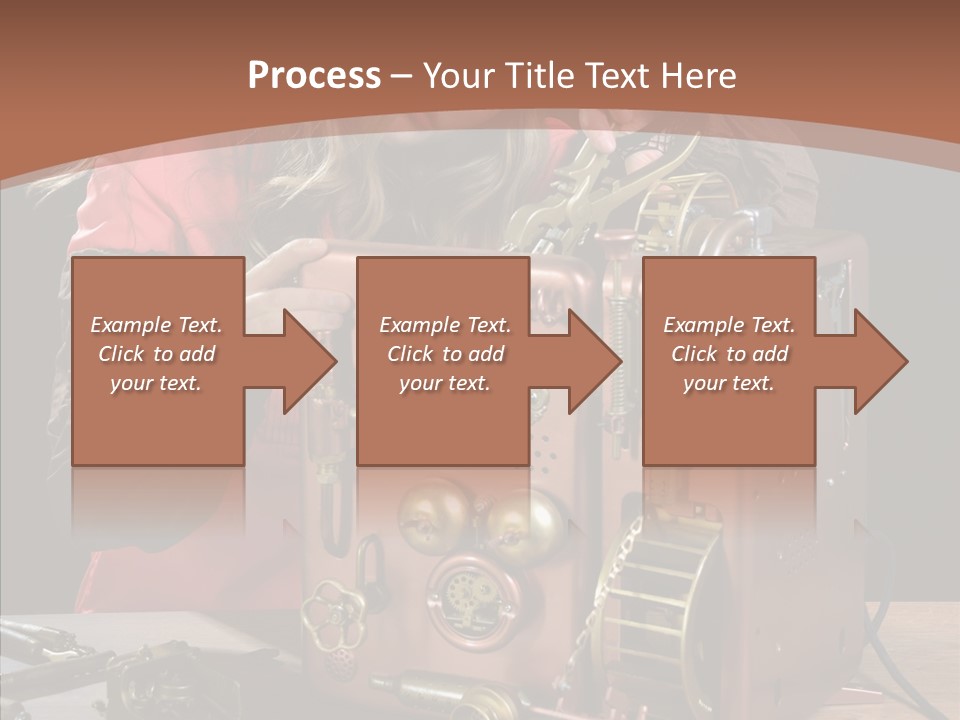 Indoors Adolescence Length PowerPoint Template