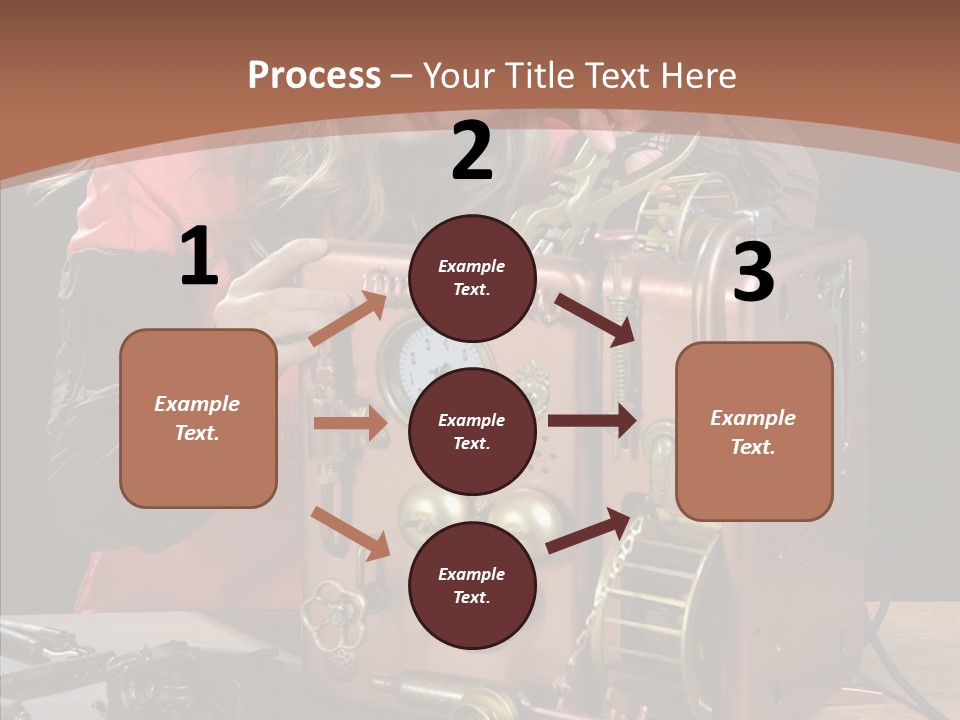 Indoors Adolescence Length PowerPoint Template