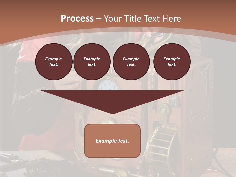 Indoors Adolescence Length PowerPoint Template