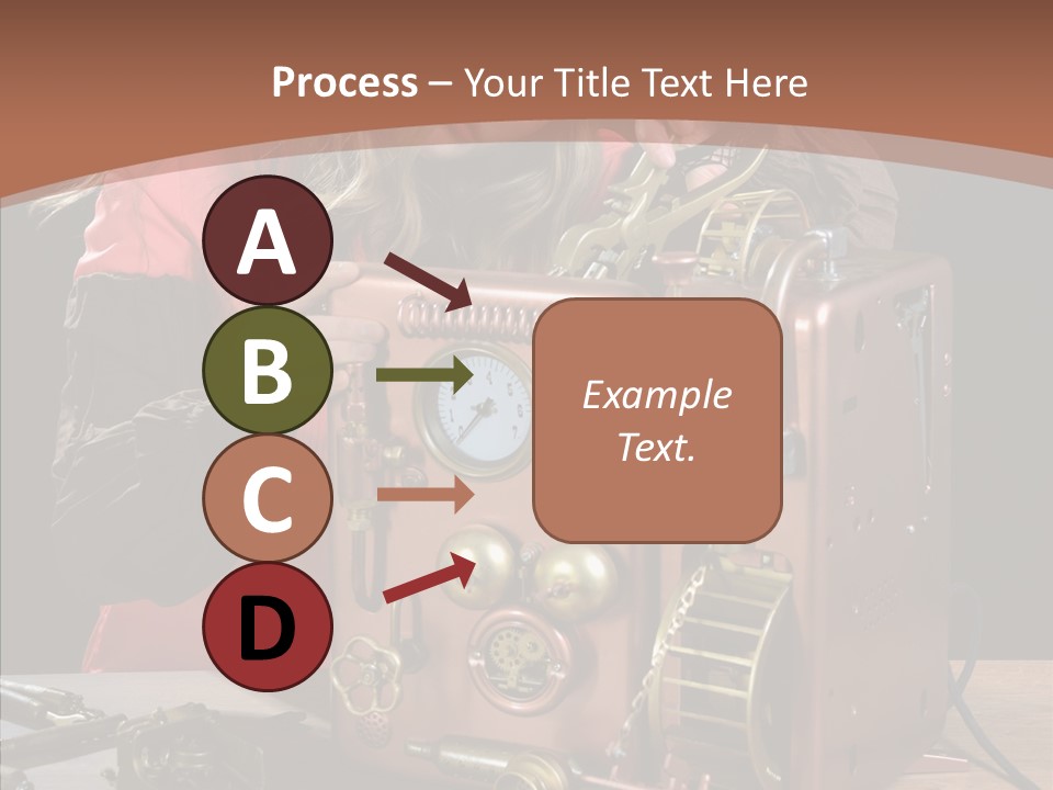 Indoors Adolescence Length PowerPoint Template