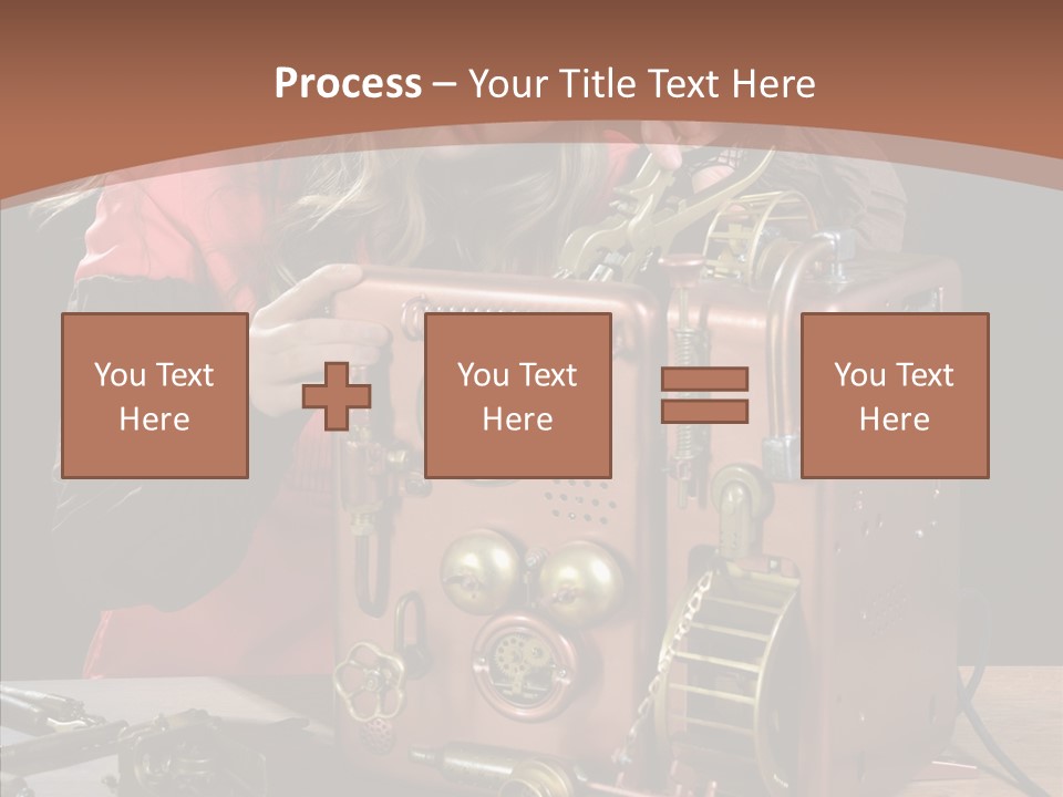 Indoors Adolescence Length PowerPoint Template