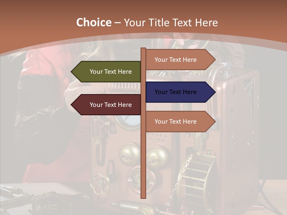 Indoors Adolescence Length PowerPoint Template