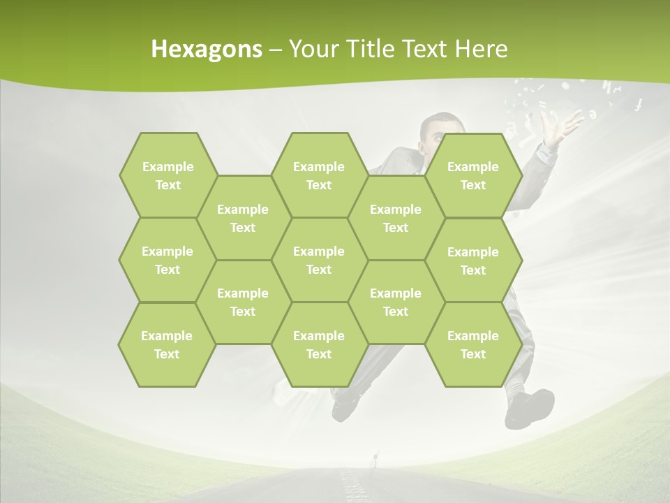 Country Businessman Forward PowerPoint Template