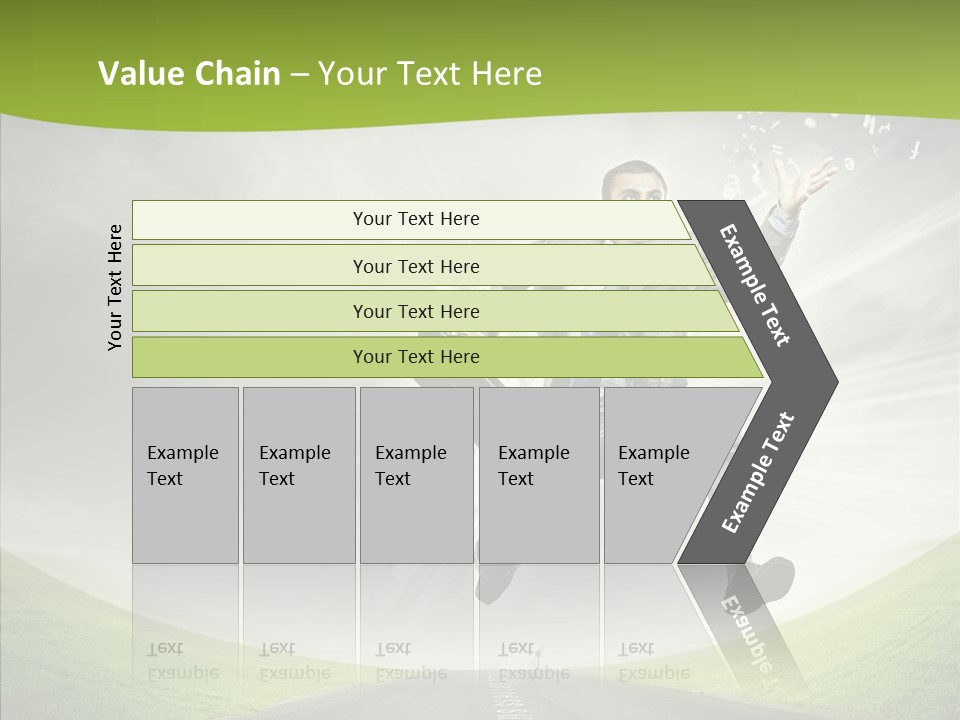 Country Businessman Forward PowerPoint Template